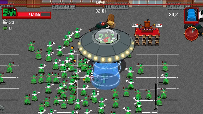 Скриншот 5 к игре WorldWatch: Superhero Bullet Heaven