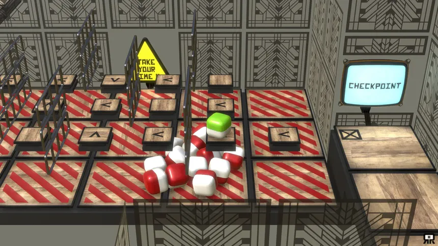 Скриншот 1 к игре SQUARE PILL ESCAPE !!