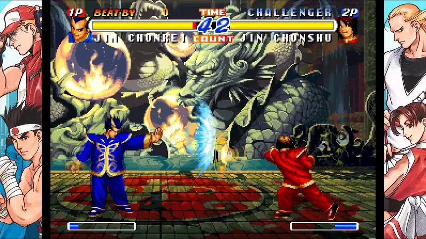 Скриншот 2 к игре REAL BOUT FATAL FURY 2: THE NEWCOMERS