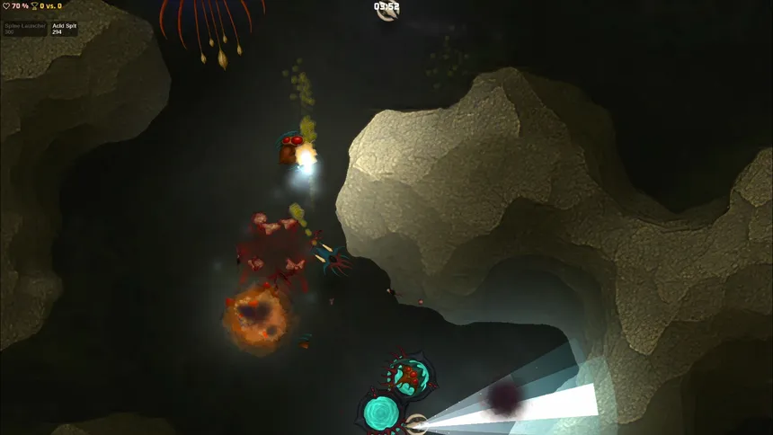 Скриншот 1 к игре Caveflyer: Rift War