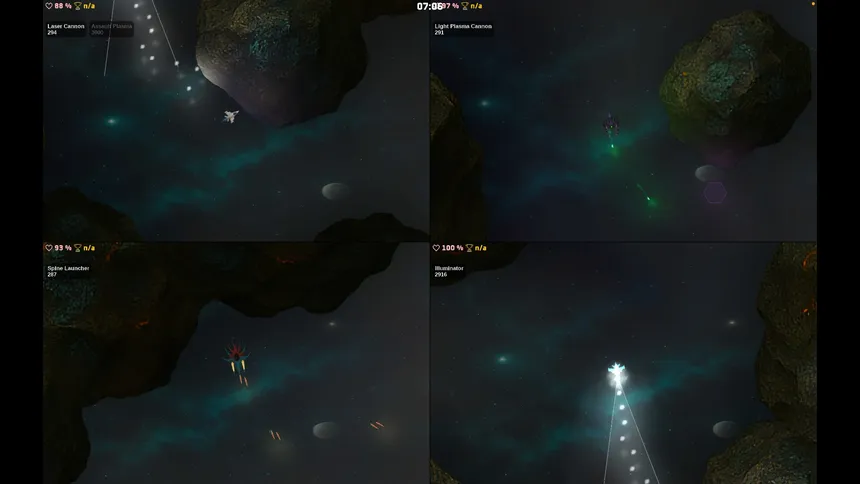 Скриншот 4 к игре Caveflyer: Rift War
