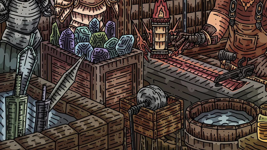 Скриншот 3 к игре 100 Blacksmith Cats