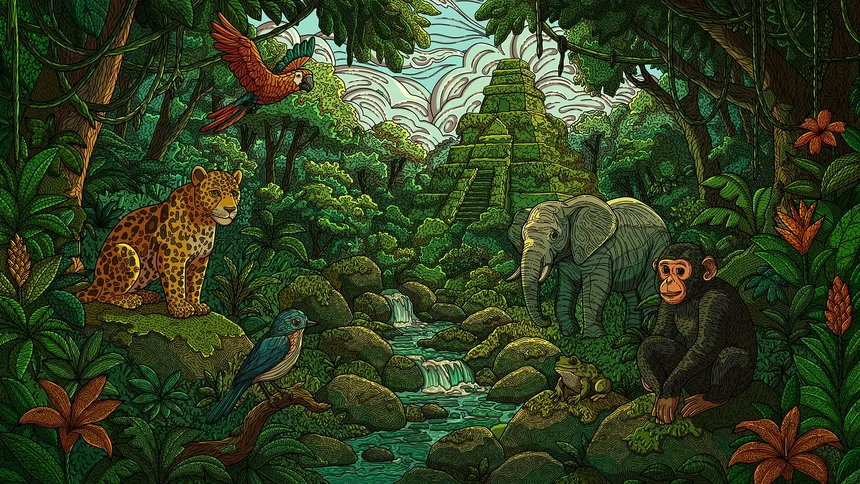 Скриншот 3 к игре 100 Jungle Cats