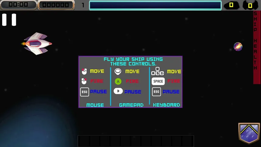 Скриншот 1 к игре Rocks In Space