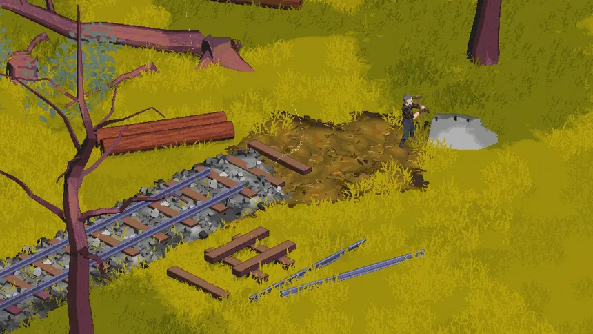 Скриншот 2 к игре Train Goes Right