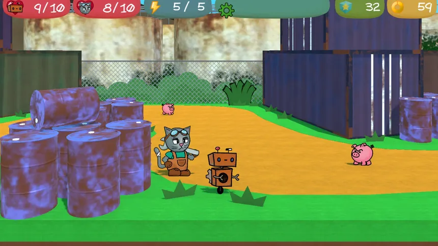 Скриншот 4 к игре Paper Robot