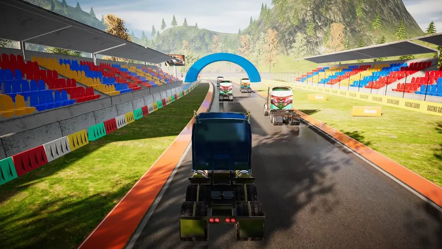 Скриншот 1 к игре Truck Racing Simulator