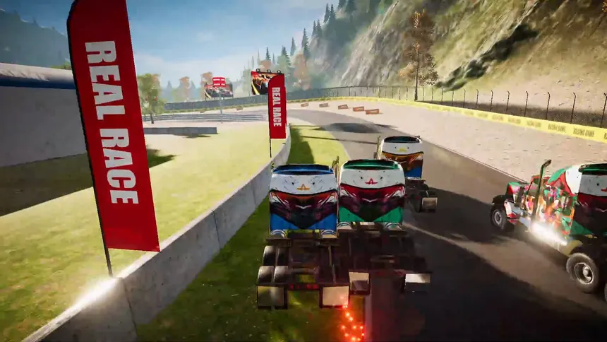 Скриншот 4 к игре Truck Racing Simulator