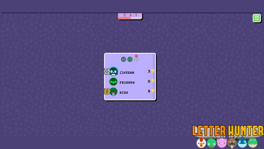 Скриншот 1 к игре Letter Hunter