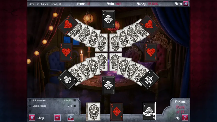 Скриншот 4 к игре Eternal Night - Spooky Solitaire