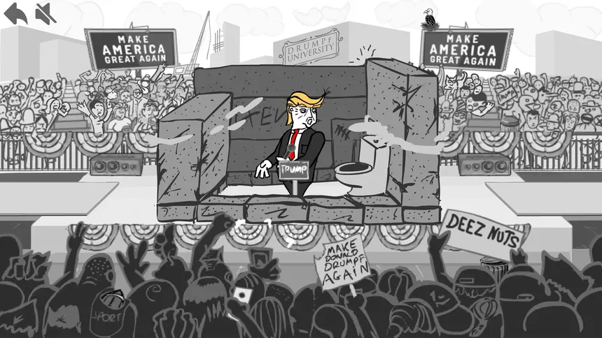 Скриншот 1 к игре Smack The Trump