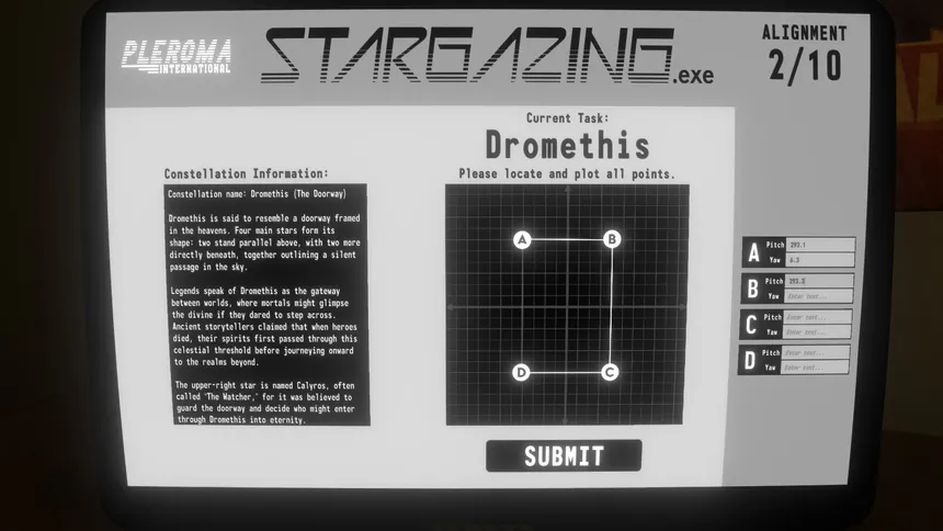 Скриншот 1 к игре STARGAZING