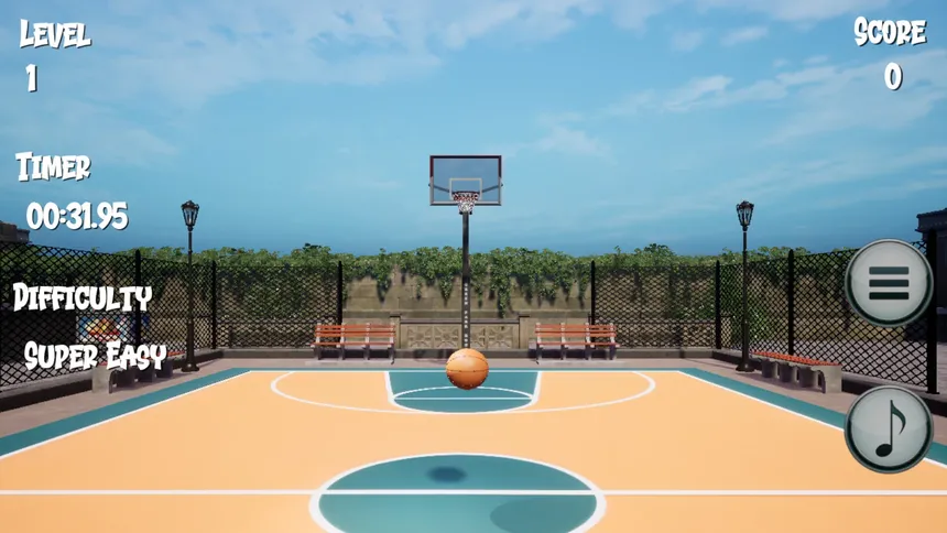 Скриншот 1 к игре Big Flip Basketball