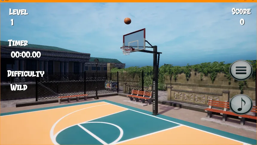Скриншот 3 к игре Big Flip Basketball