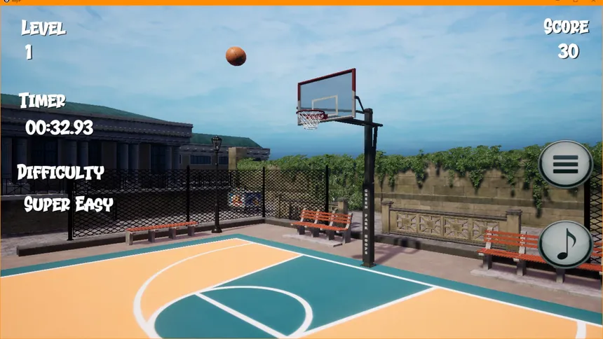 Скриншот 4 к игре Big Flip Basketball