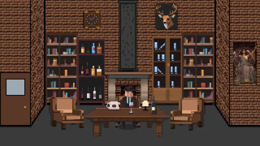 Скриншот 2 к игре Pixel Detective: Curse of the Paintings