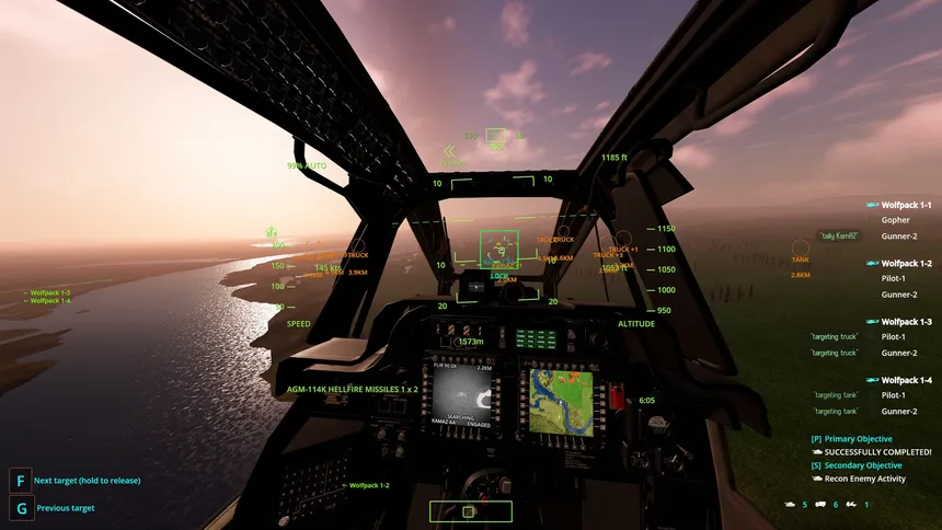 Скриншот 7 к игре Gunship Origins