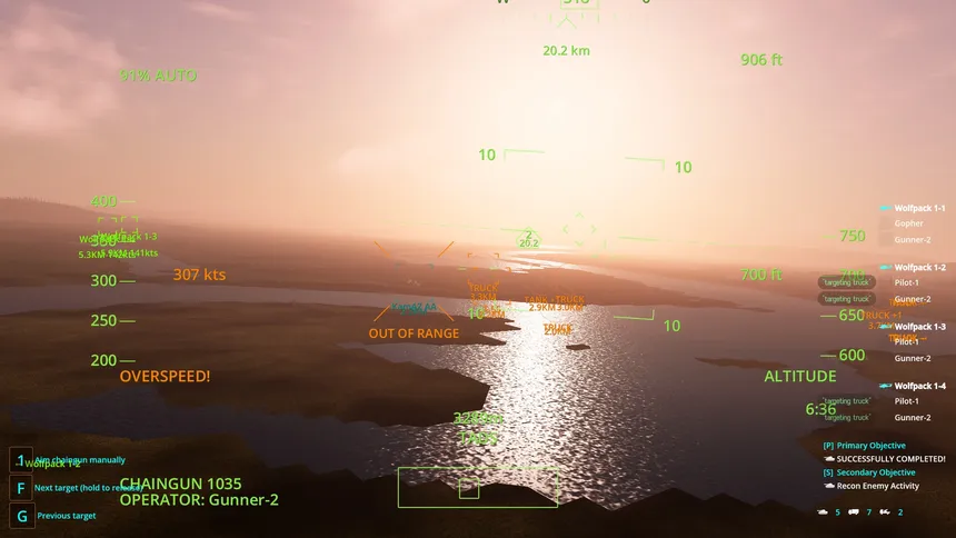 Скриншот 8 к игре Gunship Origins