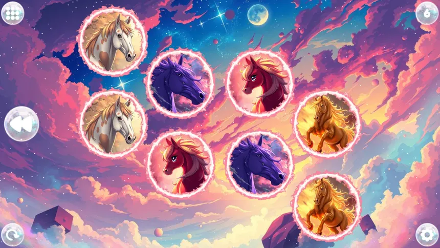 Скриншот 3 к игре Anime Dream Match: Horses