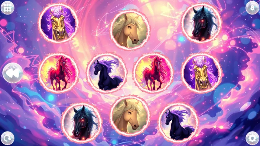 Скриншот 4 к игре Anime Dream Match: Horses