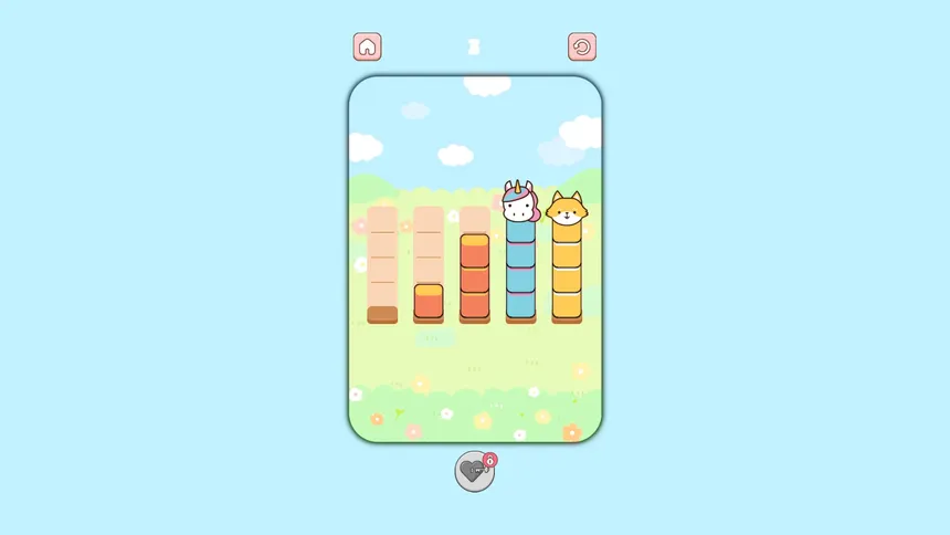 Скриншот 1 к игре Stack & Sort Pals