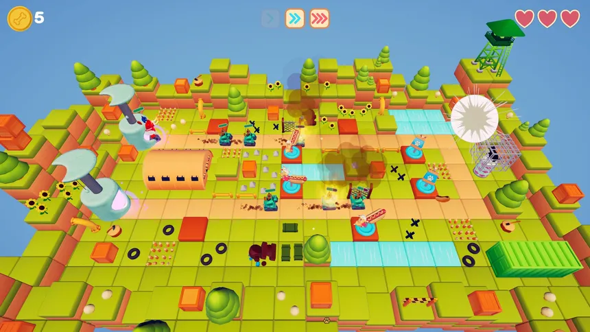 Скриншот 1 к игре Paws VS Paws