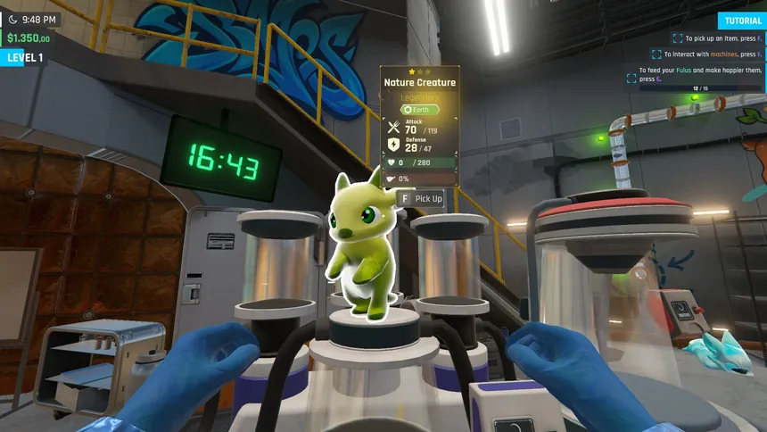 Скриншот 4 к игре Monster Lab Simulator: Prologue