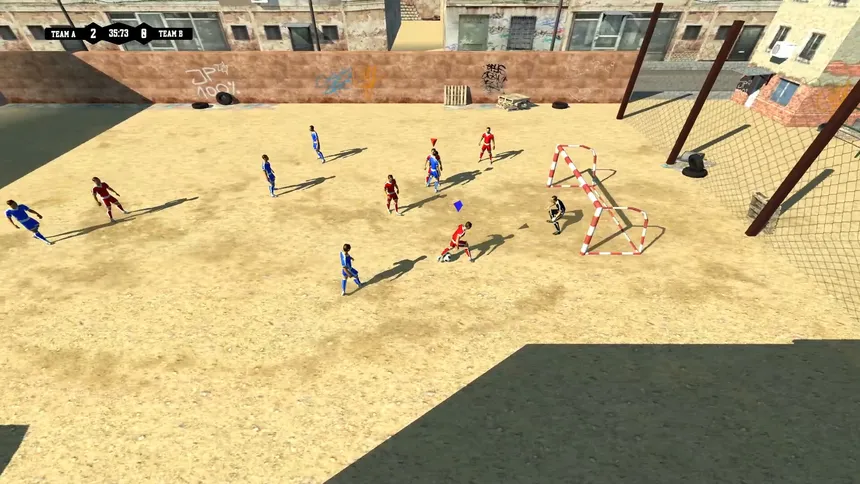 Скриншот 1 к игре Street Soccer Simulator