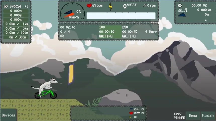 Скриншот 1 к игре Weasel Wes's Cycling Simulator
