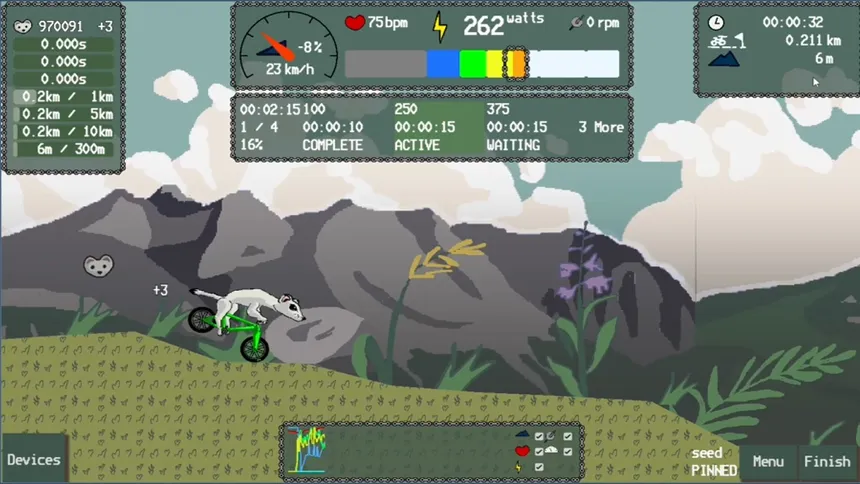 Скриншот 3 к игре Weasel Wes's Cycling Simulator