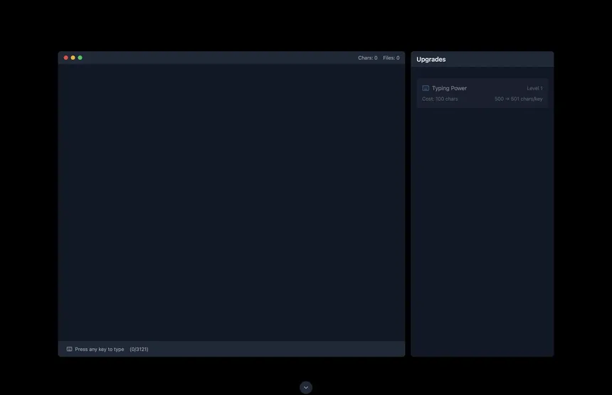 Скриншот 1 к игре Yet Another Incremental Game (but this time about coding)