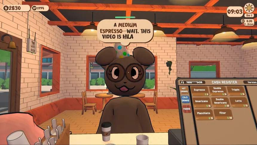 Скриншот 1 к игре Coffie Simulator - Prologue