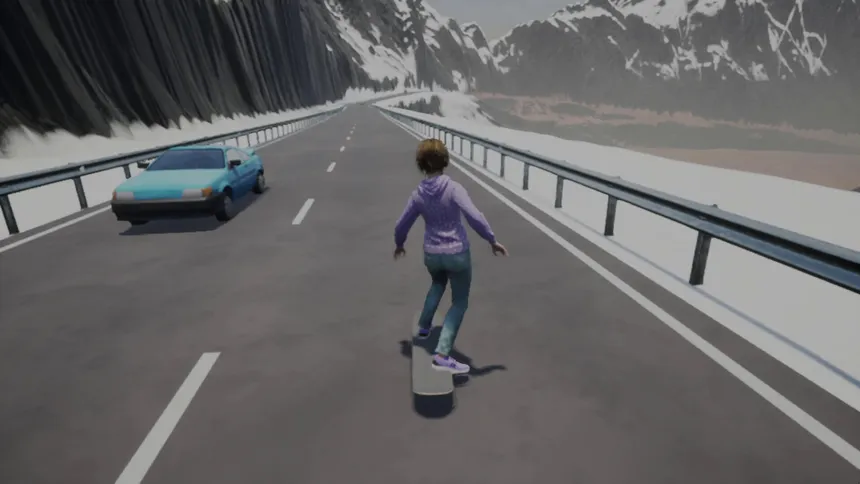 Скриншот 4 к игре Alpine Skater