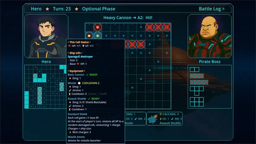 Скриншот 6 к игре Galaxy Commanders: Gridstrike
