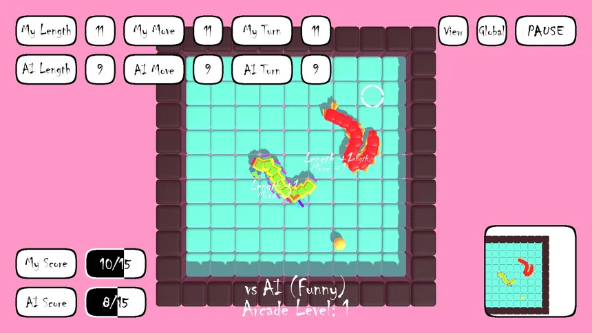 Скриншот 6 к игре AI Snake