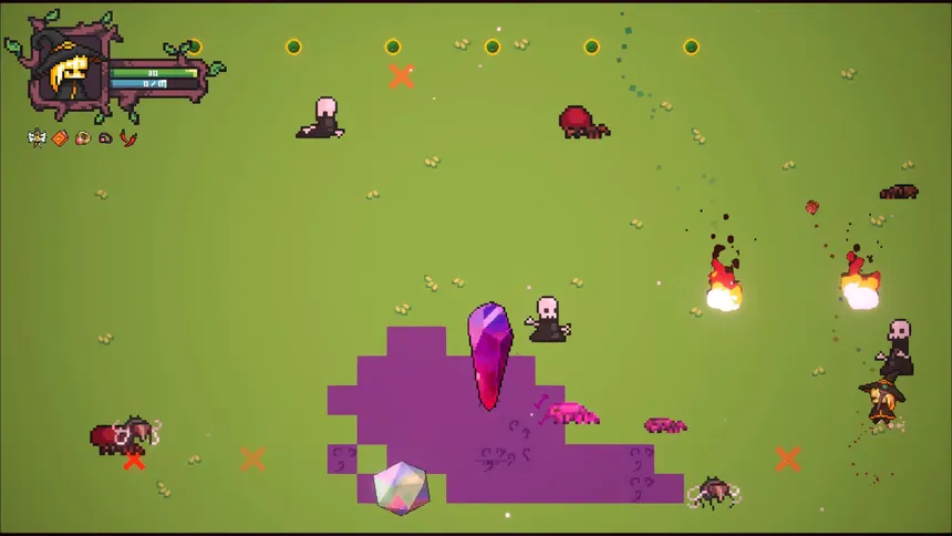 Скриншот 1 к игре Elize the Bored Sorcerer King’s Curse