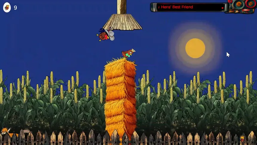Скриншот 3 к игре Flappy Coq - The 2D Rooster Simulator Game