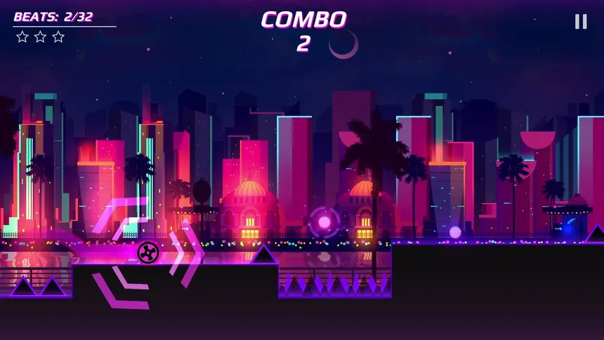Скриншот 1 к игре Neon Dash