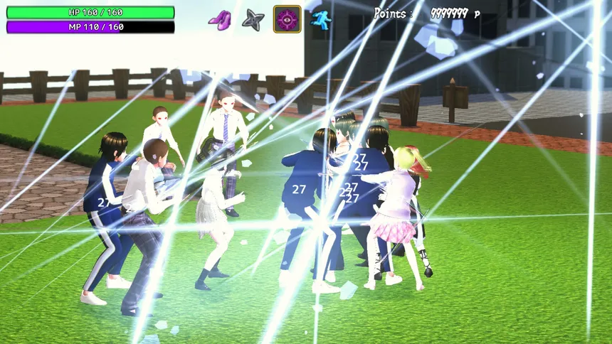 Скриншот 1 к игре 魔法少女ミーナ ～Battle of the Twin Demons～