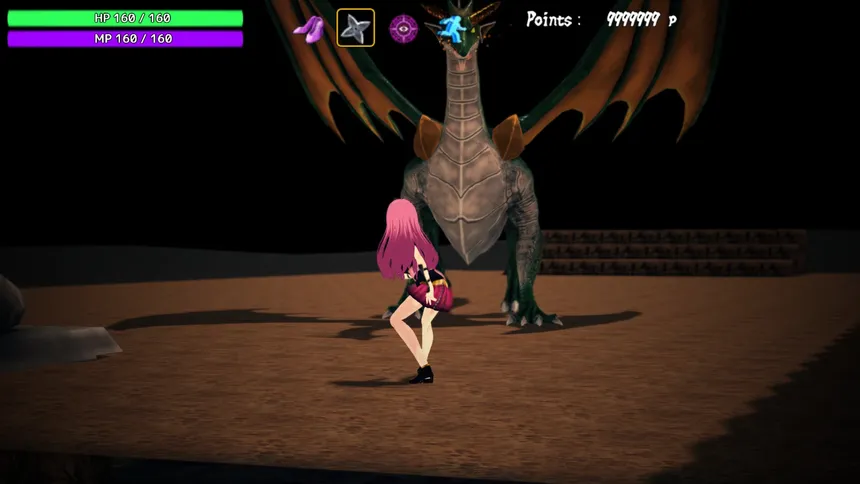 Скриншот 5 к игре 魔法少女ミーナ ～Battle of the Twin Demons～