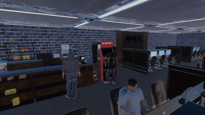 Скриншот 2 к игре The Internet Cafe | PC방 알바