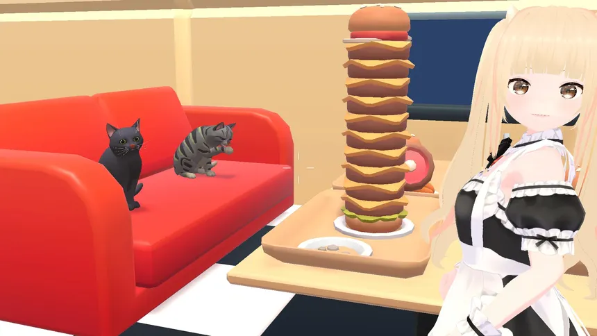 Скриншот 1 к игре Anomyeowly: Uncover the anomalies with the cat-eared maid
