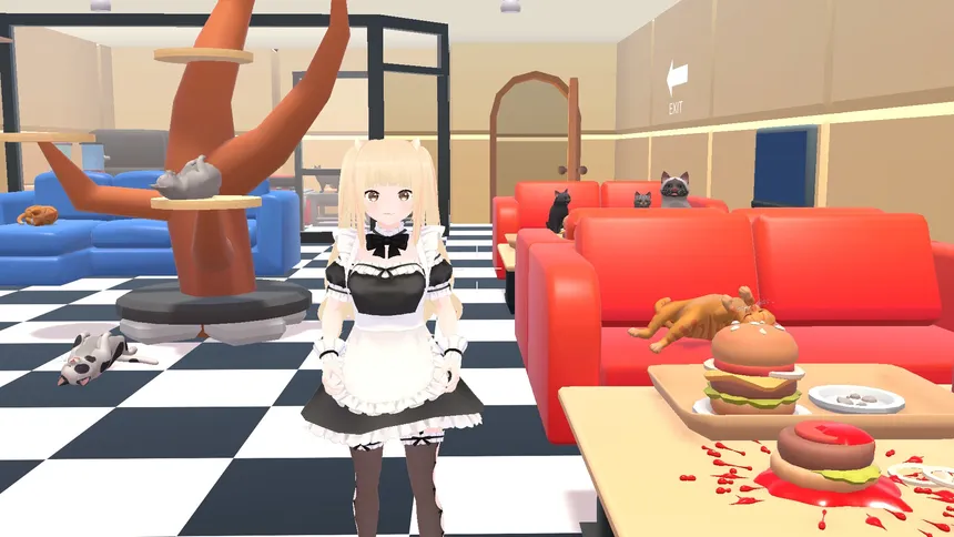 Скриншот 5 к игре Anomyeowly: Uncover the anomalies with the cat-eared maid