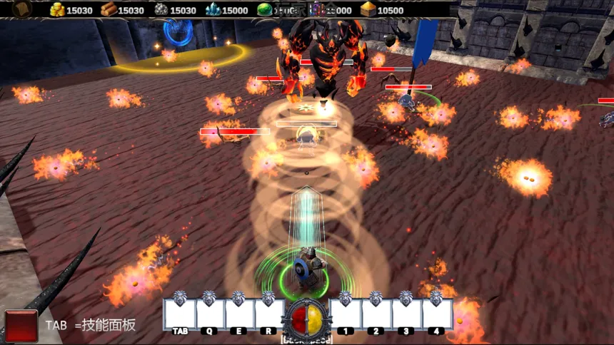 Скриншот 1 к игре 矮人炮弹 Dwarven Cannonball