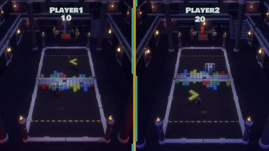 Скриншот 2 к игре Tetro Battle