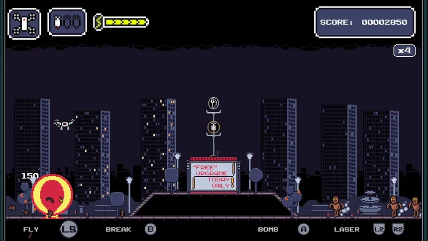 Скриншот 1 к игре Drones Drop Bombs