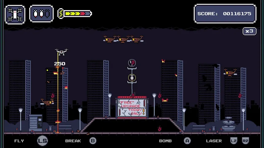 Скриншот 2 к игре Drones Drop Bombs