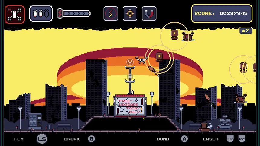 Скриншот 4 к игре Drones Drop Bombs