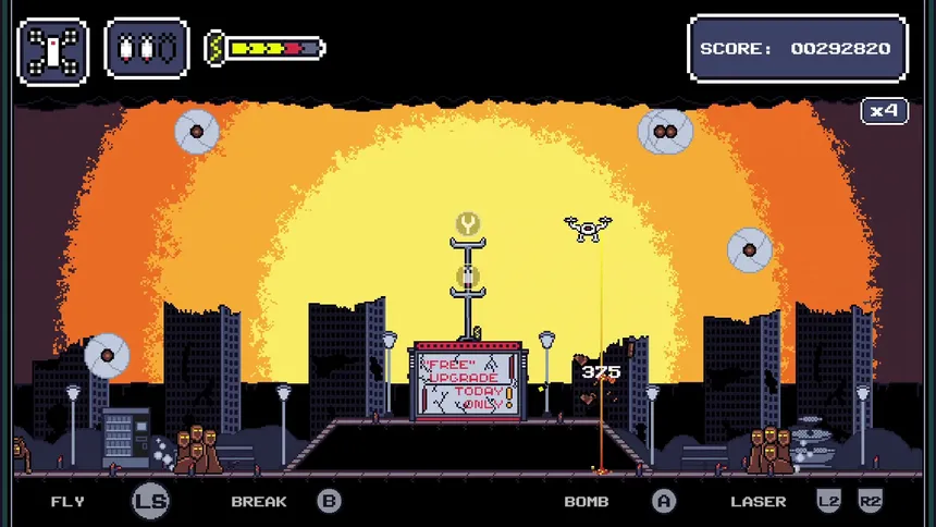 Скриншот 6 к игре Drones Drop Bombs