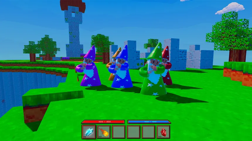 Скриншот 1 к игре Old Farts and Fireballs